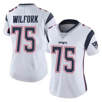 Women's Limited Vince Wilfork New England Patriots White Vapor Untouchable Jersey