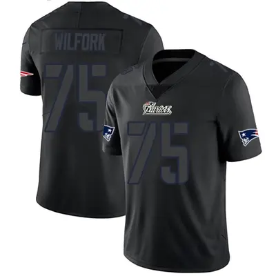 Youth Limited Vince Wilfork New England Patriots Black Impact Jersey