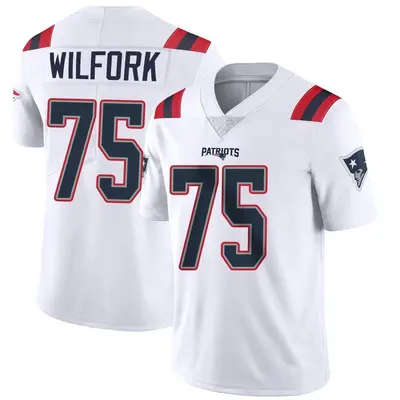 Youth Limited Vince Wilfork New England Patriots White Vapor Untouchable Jersey